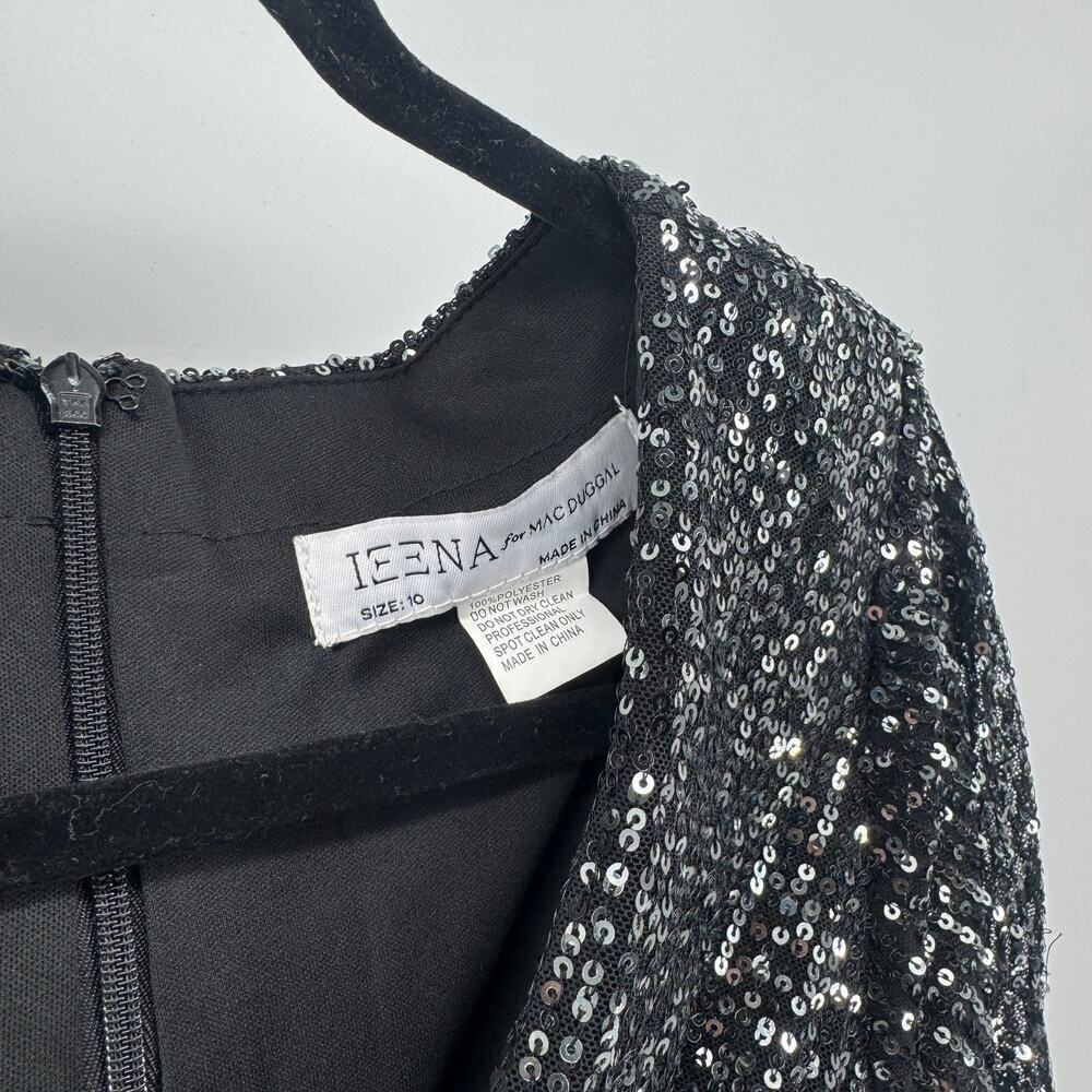 Mac Duggal 26940 Sequin Cocktail Knee Length Dress Womens Sz 10 NWT - Picture 5 of 11